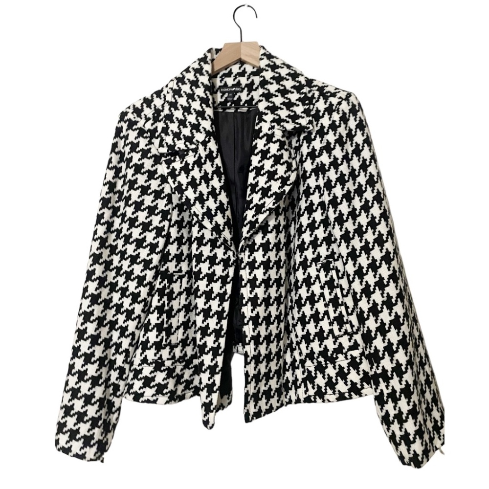 Dress Barn Black White Blazer Jacket Size 3X